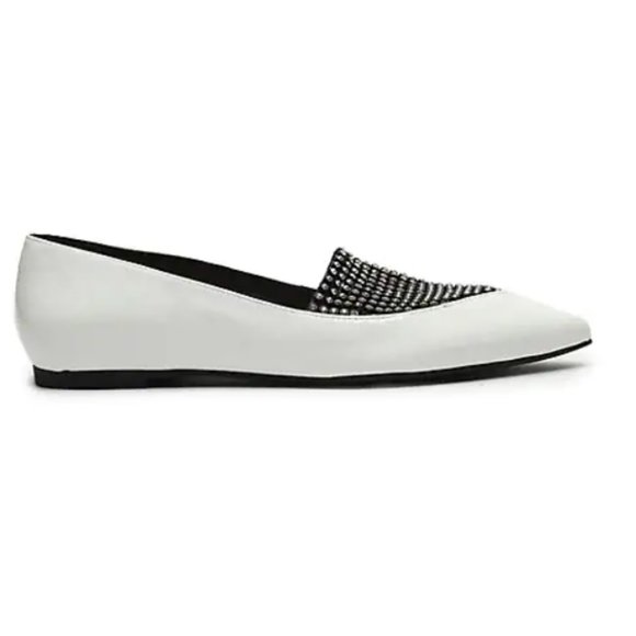 Schutz white patent leather flats - Picture 5 of 9